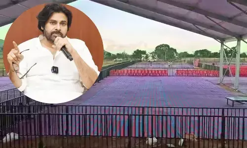 Tight security in Chikkaballapur ahead of Andhra Deputy CM Pawan Kalyans visit