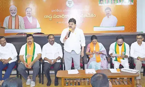 TG BJP strategises for local body polls, targets Cong’s “governance failures”