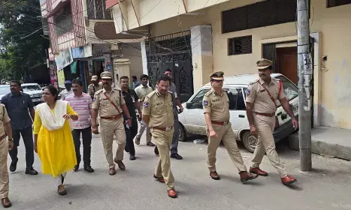 Hyderabad Police Commissioner V.C. Sajjanar Visits Madannapet Station, Highlights People Welfare Policing