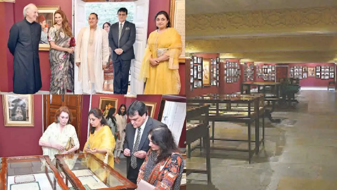 Exhibition of rare photographs of Nawab Mukarram Jah Bahadur opens at Chowmahalla Palace Exhibition of rare photographs of Nawab Mukarram Jah Bahadur opens at Chowmahalla Palace