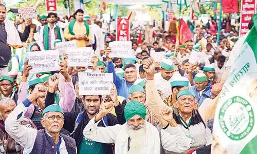 Kisan Mazdoor Morcha demands compensation for flood-hit farmers
