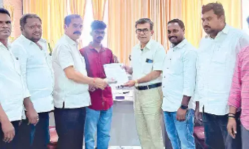 KTR chips in with financial aid to poor student to pursue med. study