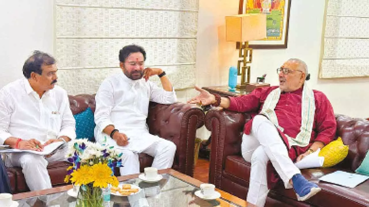 Kishan highlights Centre’s cotton procurement measures Kishan highlights Centre’s cotton procurement measures