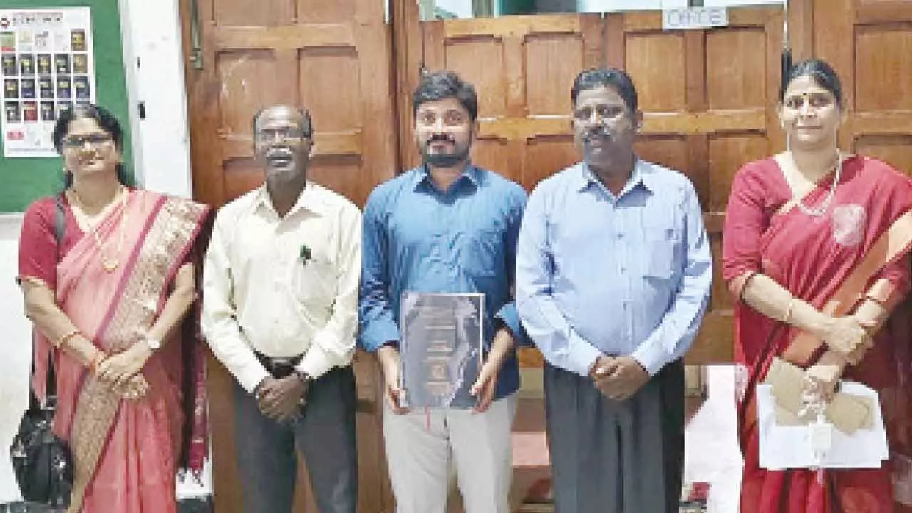 Talla Ajay awarded doctorate by OU Talla Ajay awarded doctorate by OU