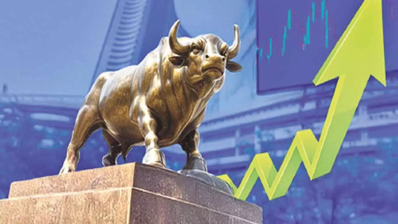 Sensex, Nifty drift higher for 4th session