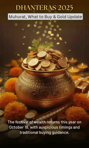 Dhanteras 2025 Muhurat, What to Buy & Gold Update