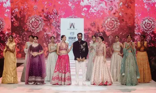 HARISH AKKISETTY  Showcased New Collections at Global india couture week