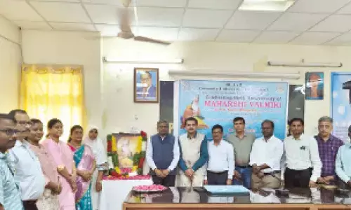 OU commemorates Maharshi Valmiki Jayanti with tributes