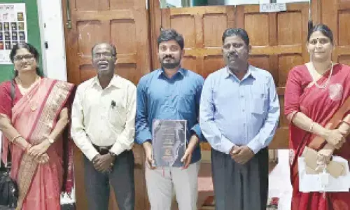 Talla Ajay awarded doctorate by OU