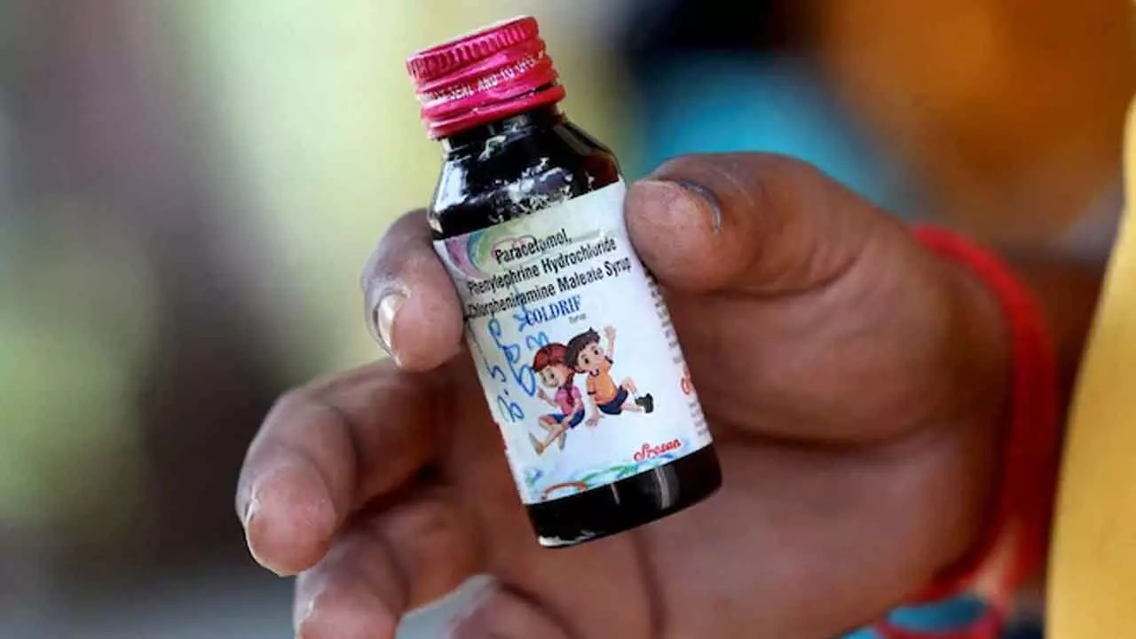 Centre blames TN drug regulator for Coldrif tragedy Centre blames TN drug regulator for Coldrif tragedy
