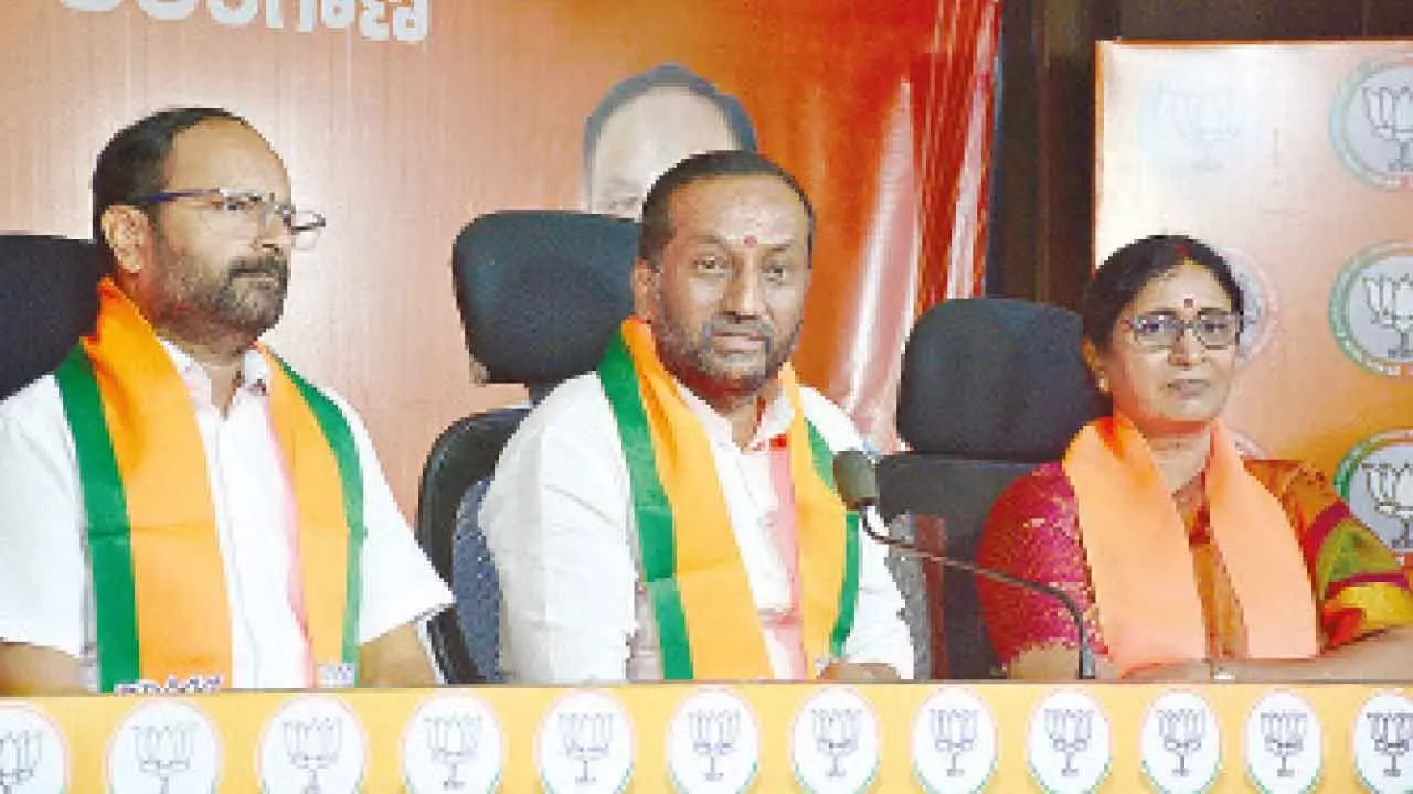 BJP MP alleges political collusion behind AIMIM’s absence BJP MP alleges political collusion behind AIMIM’s absence