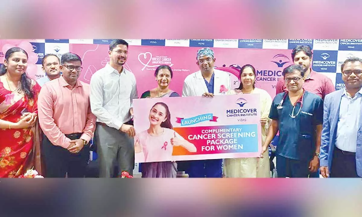 Month-long free breast, cervical screening campaign Month-long free breast, cervical screening campaign