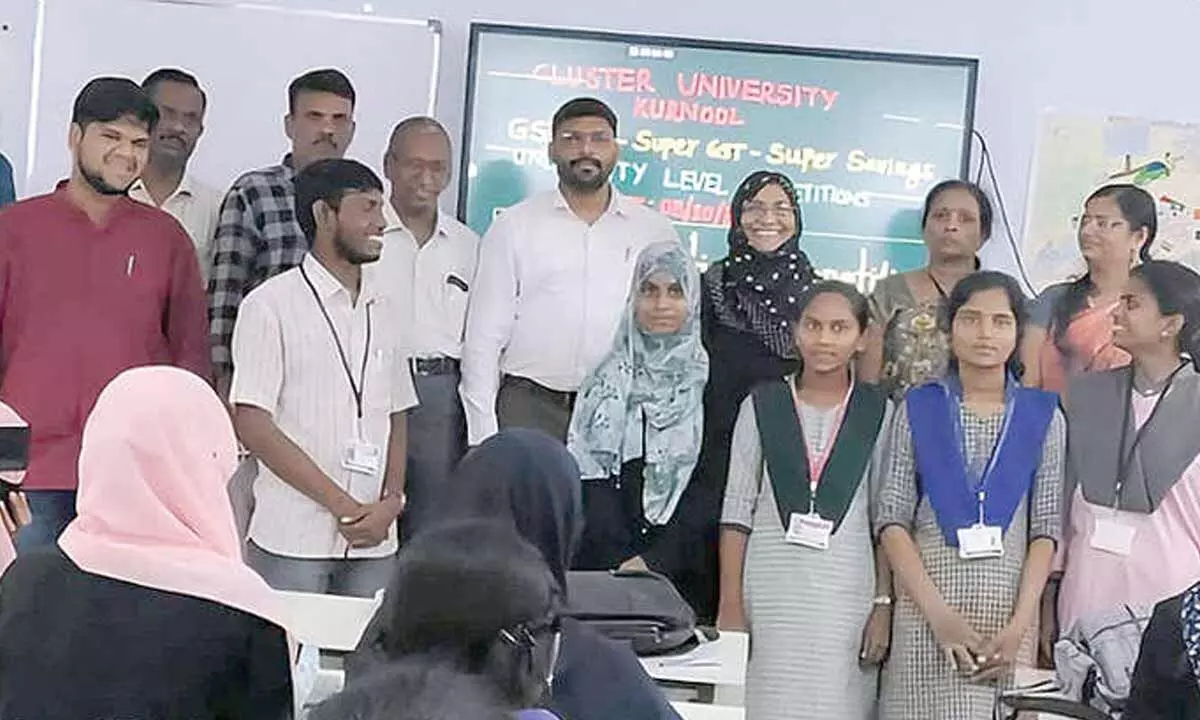 Cluster varsity competitions on GST