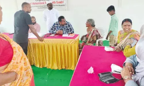 Mega health camp held in Shamshabad