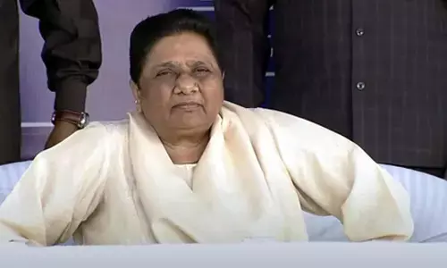 Congress staging theatrics on Constitution, SP using Kanshi Rams name: Mayawati