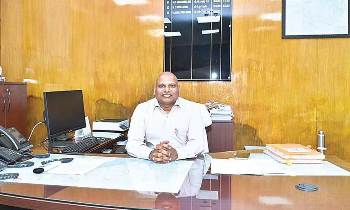 Rama Rao assumes charge as ADRM, Waltair Rama Rao assumes charge as ADRM, Waltair