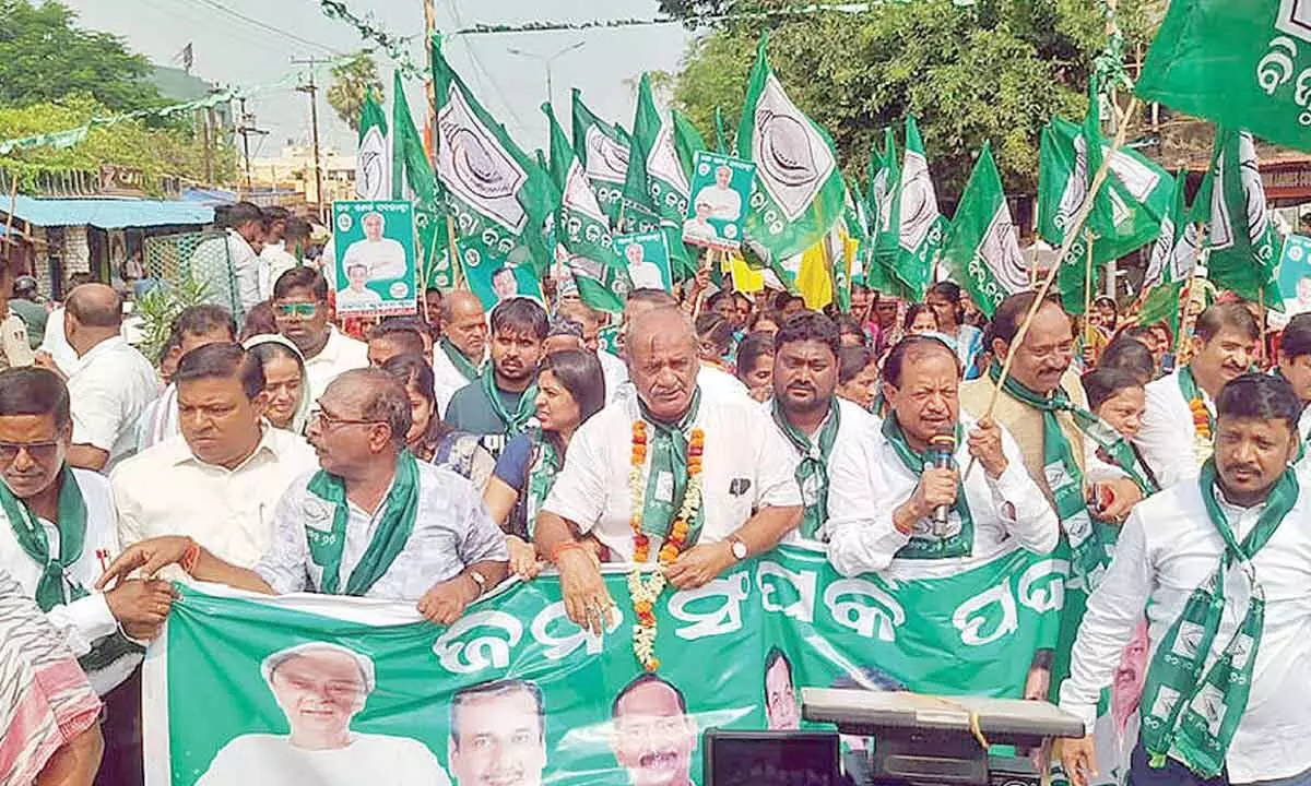 BJD launches month-long ‘Jan Sampark Padayatra’