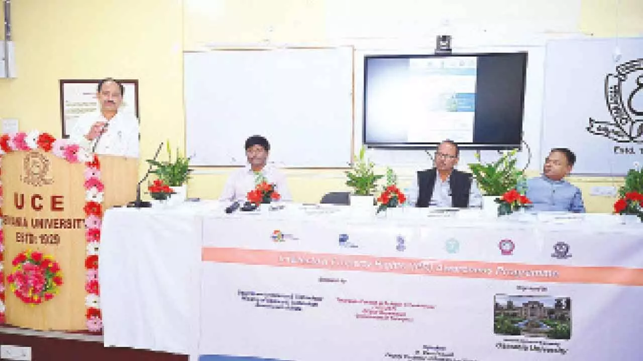 IPR awareness programme held at OU IPR awareness programme held at OU