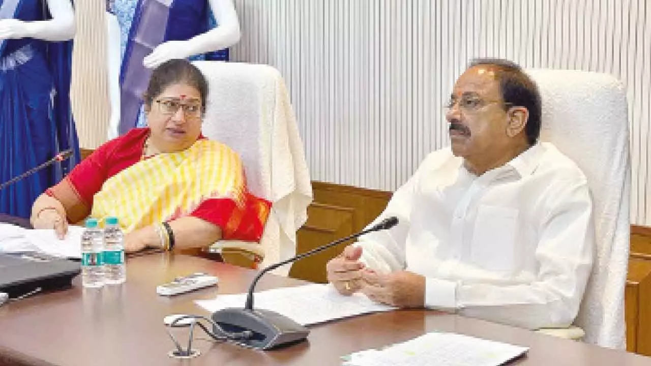 Govt fast-tracks Bhadradri temple development works Govt fast-tracks Bhadradri temple development works