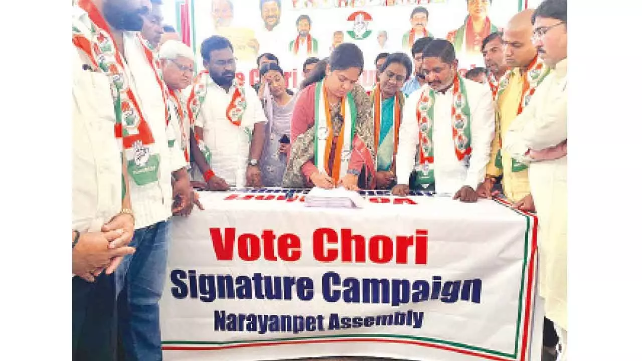 Vote theft a threat to democracy: Parnika