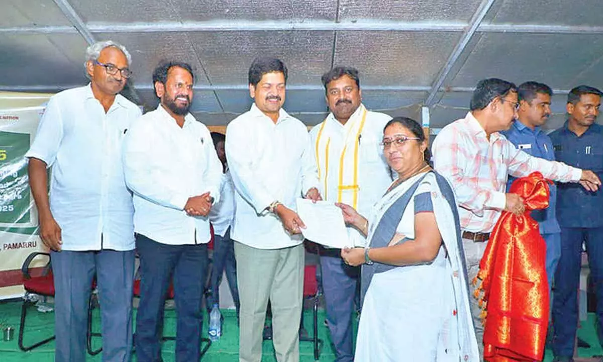 Minister pats teachers for successes in mega DSC Minister pats teachers for successes in mega DSC