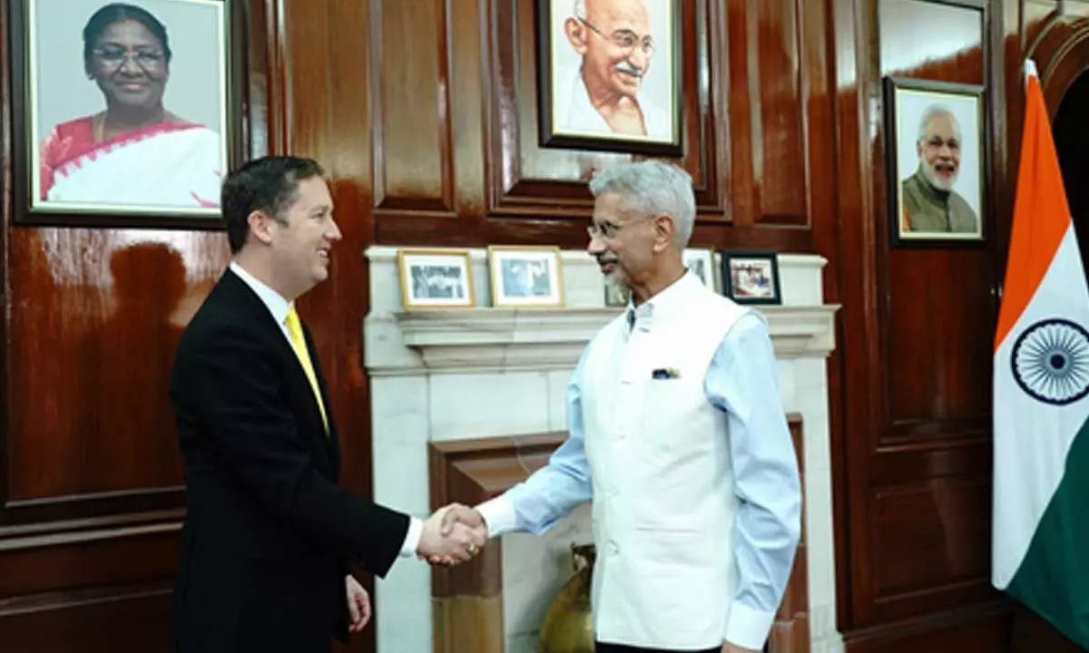 US Ambassador to India Sergio Gor meets EAM Jaishankar, discusses significant bilateral ties US Ambassador to India Sergio Gor meets EAM Jaishankar, discusses significant bilateral ties
