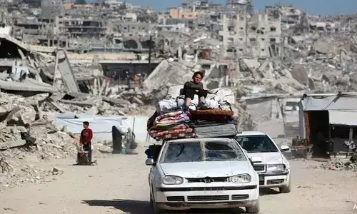 Israel says truce in place in Gaza