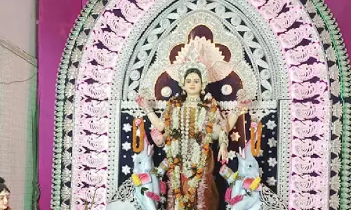 Silver splendour at Kanchan Bazaar mandap