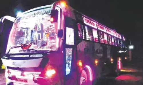 Purple buses will ferry tourists to popular destinations