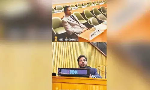 Vamsi remembers grandpa in his UN assembly speech