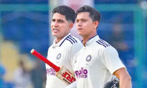 Jaiswal, Sudharsan power India to 318/2 against WI