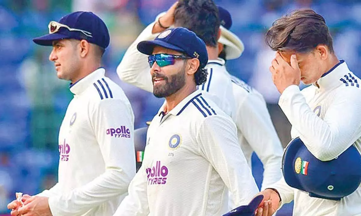 Jadeja, Kuldeep strike after Gill ton propels India to 518