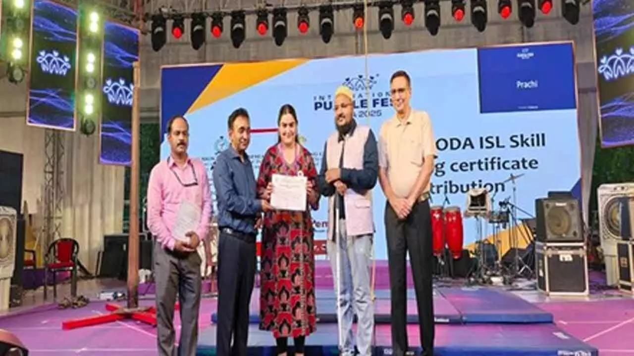 International Purple Fest: 3 initiatives launched to promote learning among the disabled International Purple Fest: 3 initiatives launched to promote learning among the disabled