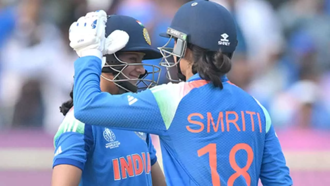 Womens World Cup: Smriti, Pratikas fifties help India post 330 v Australia