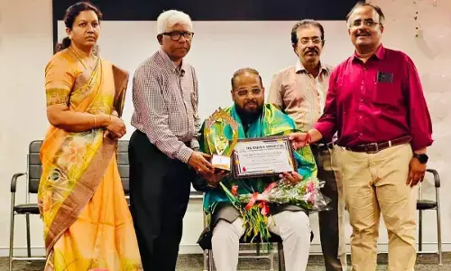 Niloufer Government Hospital Honours activist with excellence award for saving lives