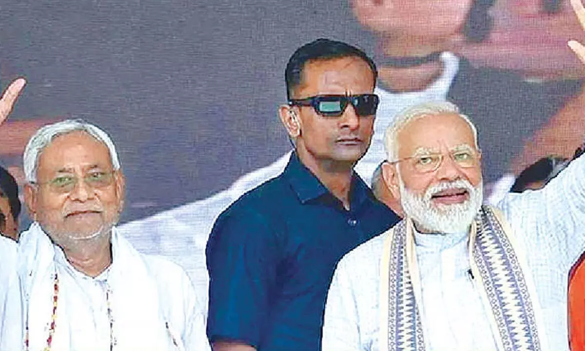 NDA Bihar seat-sharing deal done NDA Bihar seat-sharing deal done