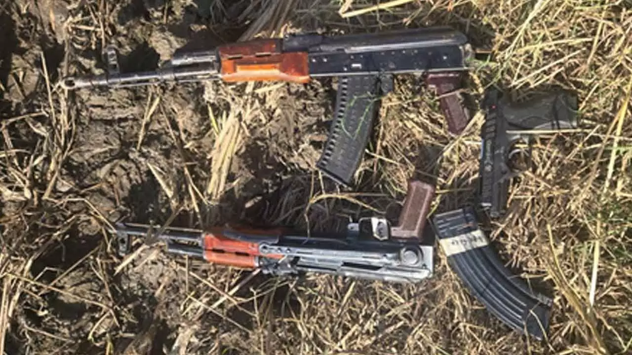 Punjab: Two AK-47 rifles recovered along Pakistan border