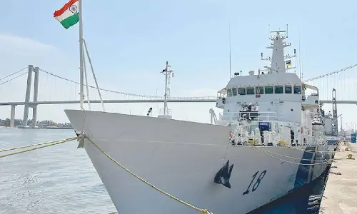 ICGS Sachet makes port call at Maputo, strengthens maritime cooperation with Mozambique