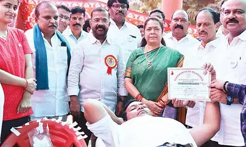 CREDAI’s social service commendable: Naini Rajender