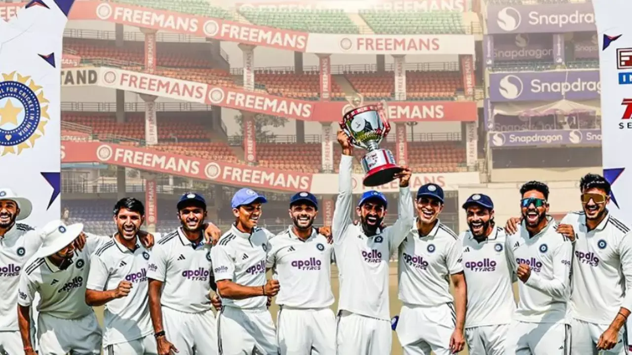 Ind vs WI Test: India Clinches Victory