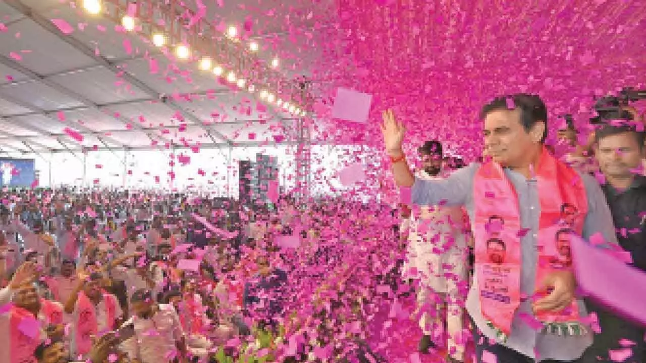 Turn people’s anger against Cong into votes for BRS: KTR to netas
