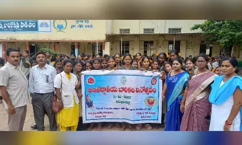 Awareness rally marks international day of the girl child in Kurnool