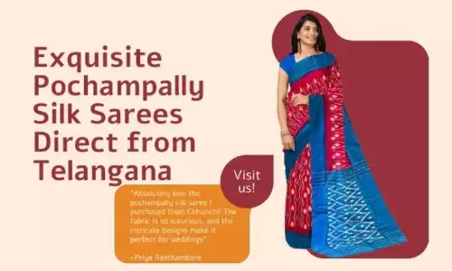 Chhunchis New Launch: Exquisite Pochampally Silk Sarees Direct from Telangana