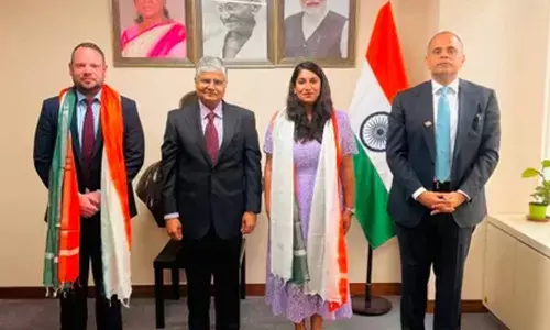 Indian envoy felicitates educator as Hindi teaching takes root in Chinas Shanghai