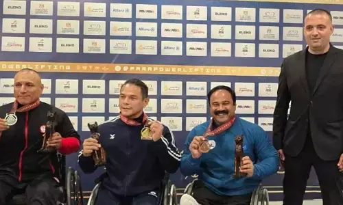 India’s Mathew wins bronze in Para Powerlifting World C’ships