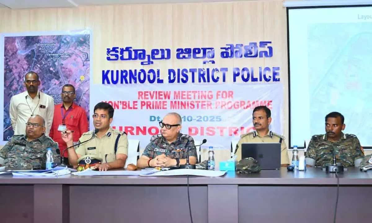 Tight vigil for PM Modi’s visit — DGP Harish Kumar Gupta reviews security arrangements