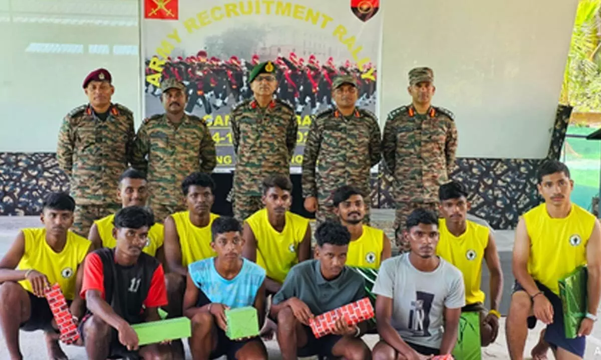 Indian Army conducts Agniveer recruitment rally at Campbell Bay, Great Nicobar Indian Army conducts Agniveer recruitment rally at Campbell Bay, Great Nicobar