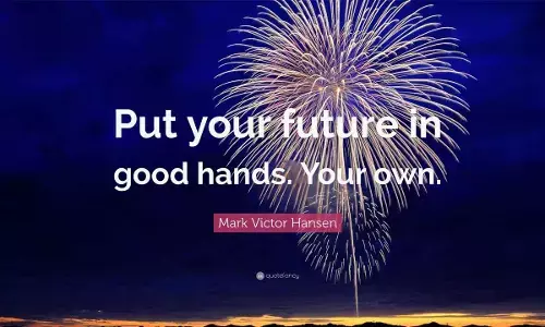 Our future is in our own hands and right here