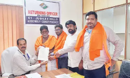 Nomination rush in Jubilee Hills: 20 contestants file papers