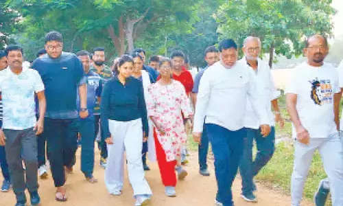 Synthetic track and open gym at NG College grounds soon